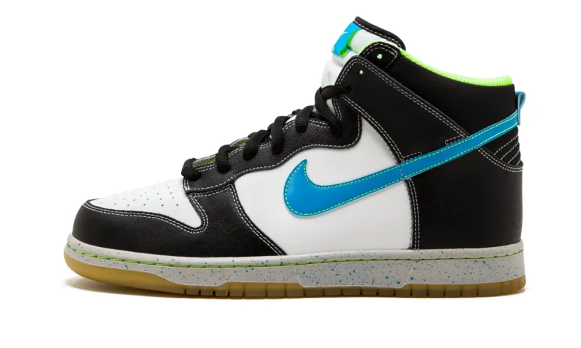 Nike Dunk Dunk High AS PRM 'White Blue Glow'